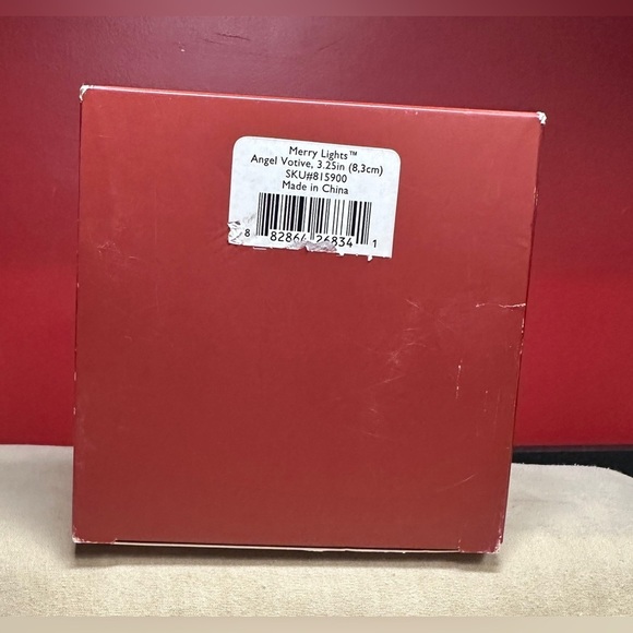 Lenox American by Design Merry Lights Porcelain Angel Votive with Gold Accents - Picture 14 of 16